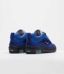Nike SB Air Max Ishod Shoes - Blue Void / Metallic Silver - Radiant Blue