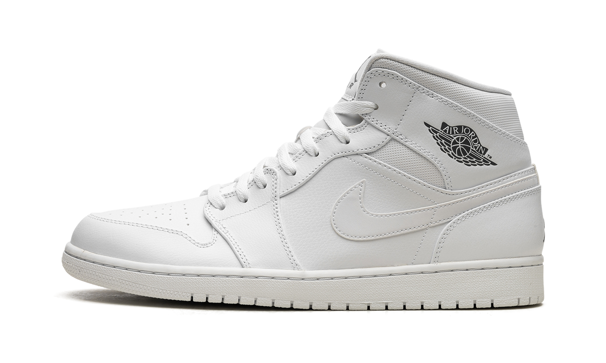 1 Mid "White / Cool Grey"