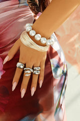 Jina Single Band Ring - Silver