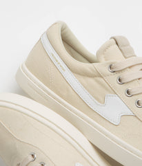 Stepney Workers Club Surma S-Strike Canvas Shoes - Ecru / White