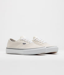 Vans Skate Authentic Shoes - White / Gunmetal
