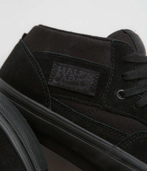 Vans Skate Half Cab Shoes - Black / Black