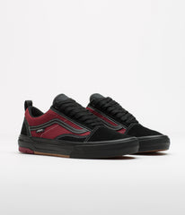 Vans Skate Old Skool Wafflecup Shoes - Black / Red