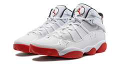 6 Rings "White / University Red" 322992 160